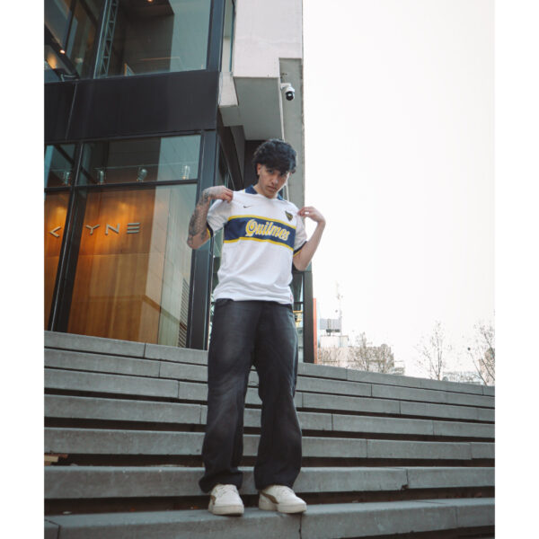 Boca-Blanca-1997-4 Camiseta Boca Suplente // Temporada 96/97