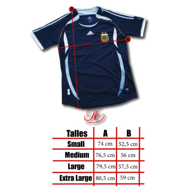 Camiseta-Arg-2006-4 Camiseta ARG Suplente // Mundial 2006