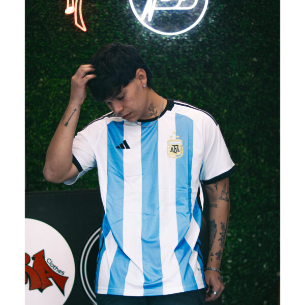 Camiseta-Arg-2022-2 Camiseta ARG Titular // Mundial 2022