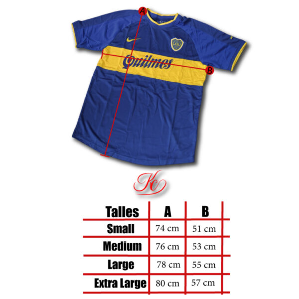 Camiseta Boca // Temporada 99/00
