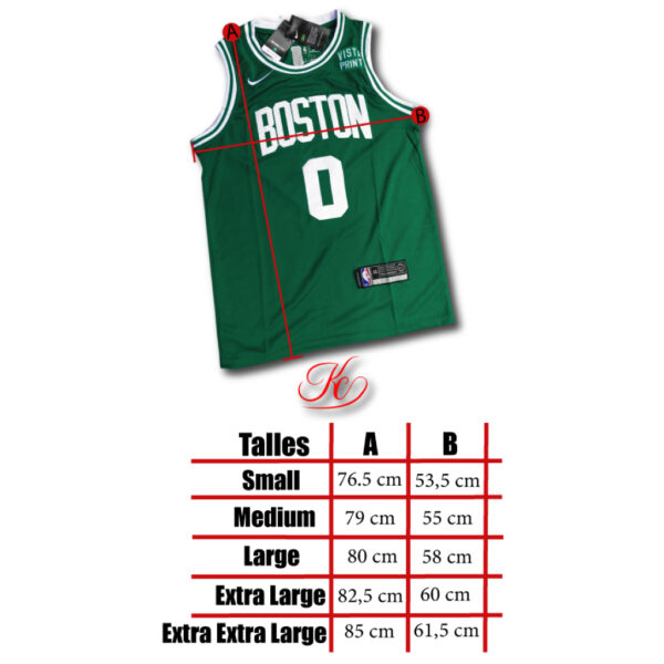 Camiseta Celtics // Nº0 Tatum
