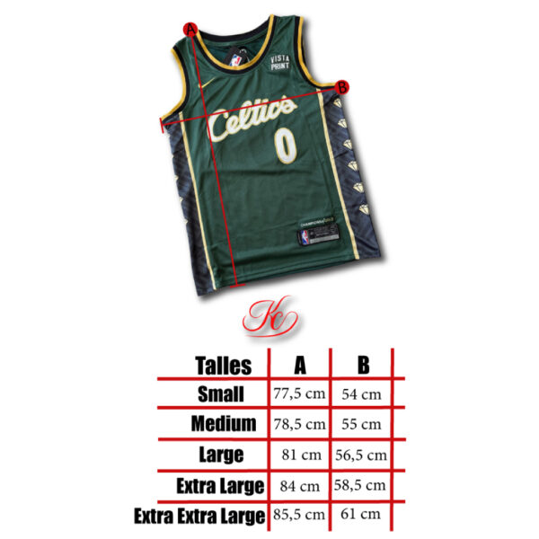 Camiseta Celtics Champions Gold // Nº0 Tatum