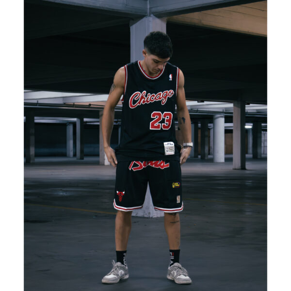 Camiseta Chicago Bulls Negra // Nº23 Jordan