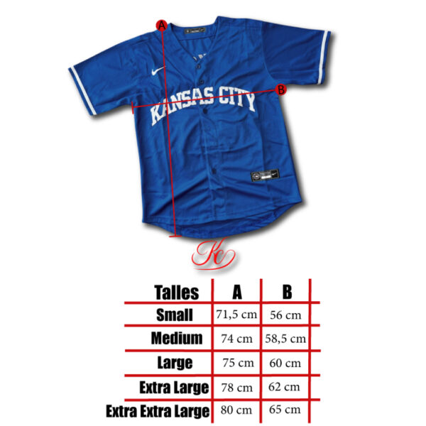 Camiseta MLB Kansas City