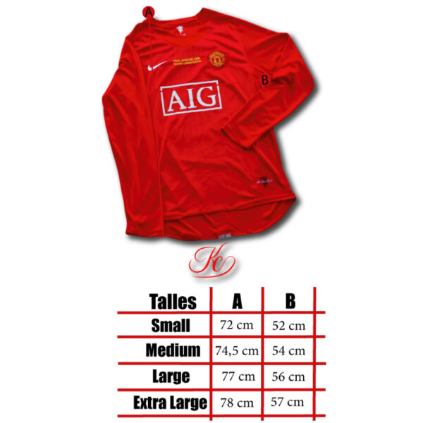 Camiseta Manchester United // Final 2008