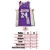 Camiseta Lakers Memorial // Nº24 Bryant