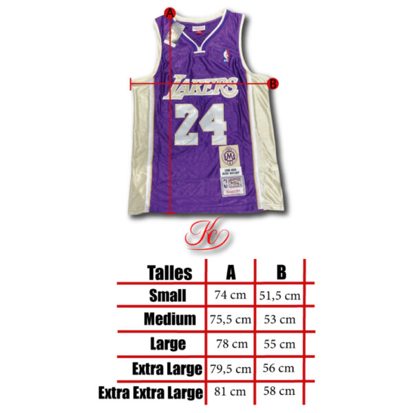 Camiseta Lakers Memorial // Nº24 Bryant