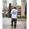 Camiseta NFL Cowboys Blanca // Nº21 Elliott