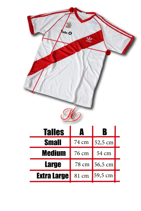 Camiseta River // Temporada 86/87