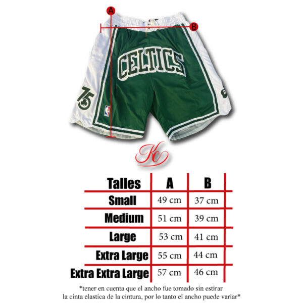 Short Celtics 75th