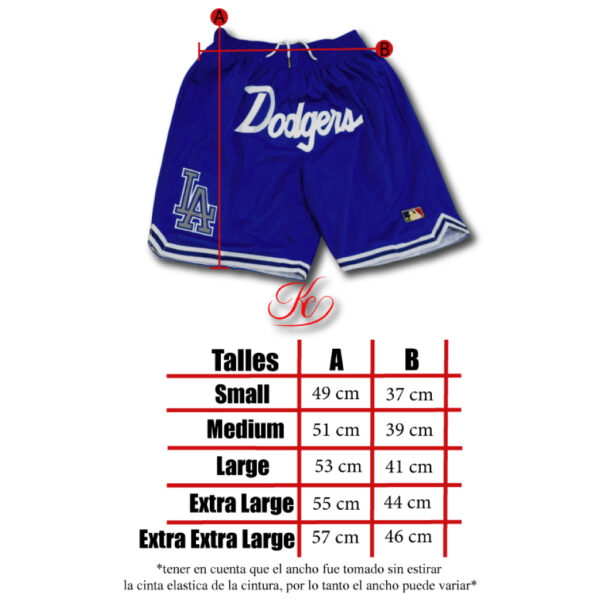 Short LA Azul