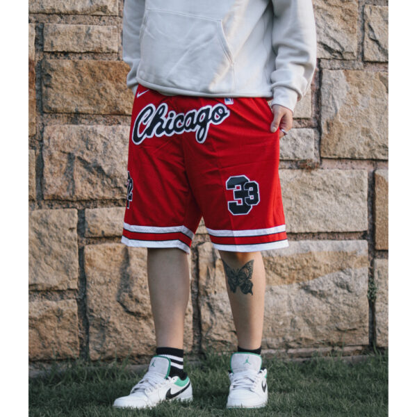 Short-Chicago-Rojo-Jordan-3 Short Chicago Rojo Jordan