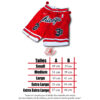 Short-Chicago-Rojo-Jordan-5 Short Chicago Rojo Jordan